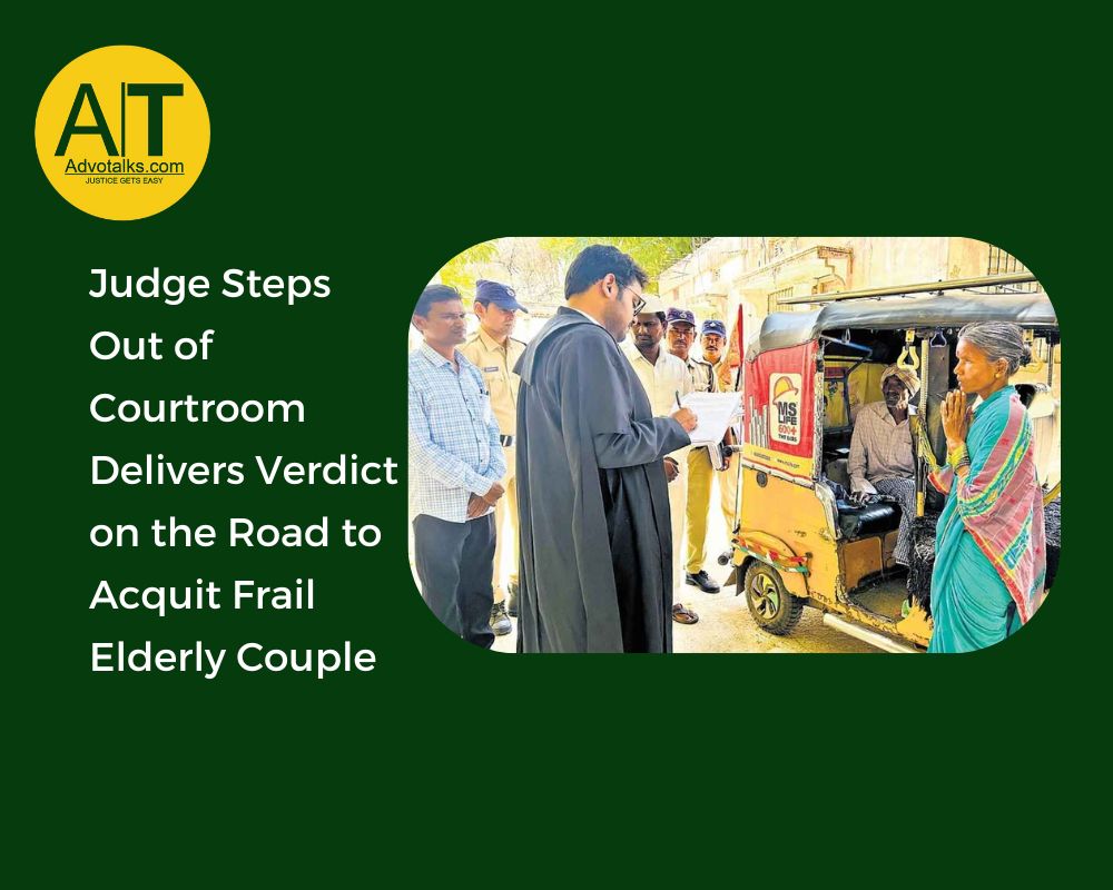 Judge Steps Out Of Courtroom, Delivers Verdict On The Road To Acquit Frail Elderly Couple 